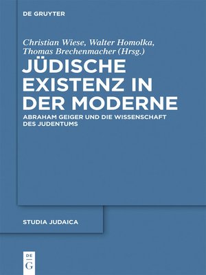 cover image of Jüdische Existenz in der Moderne